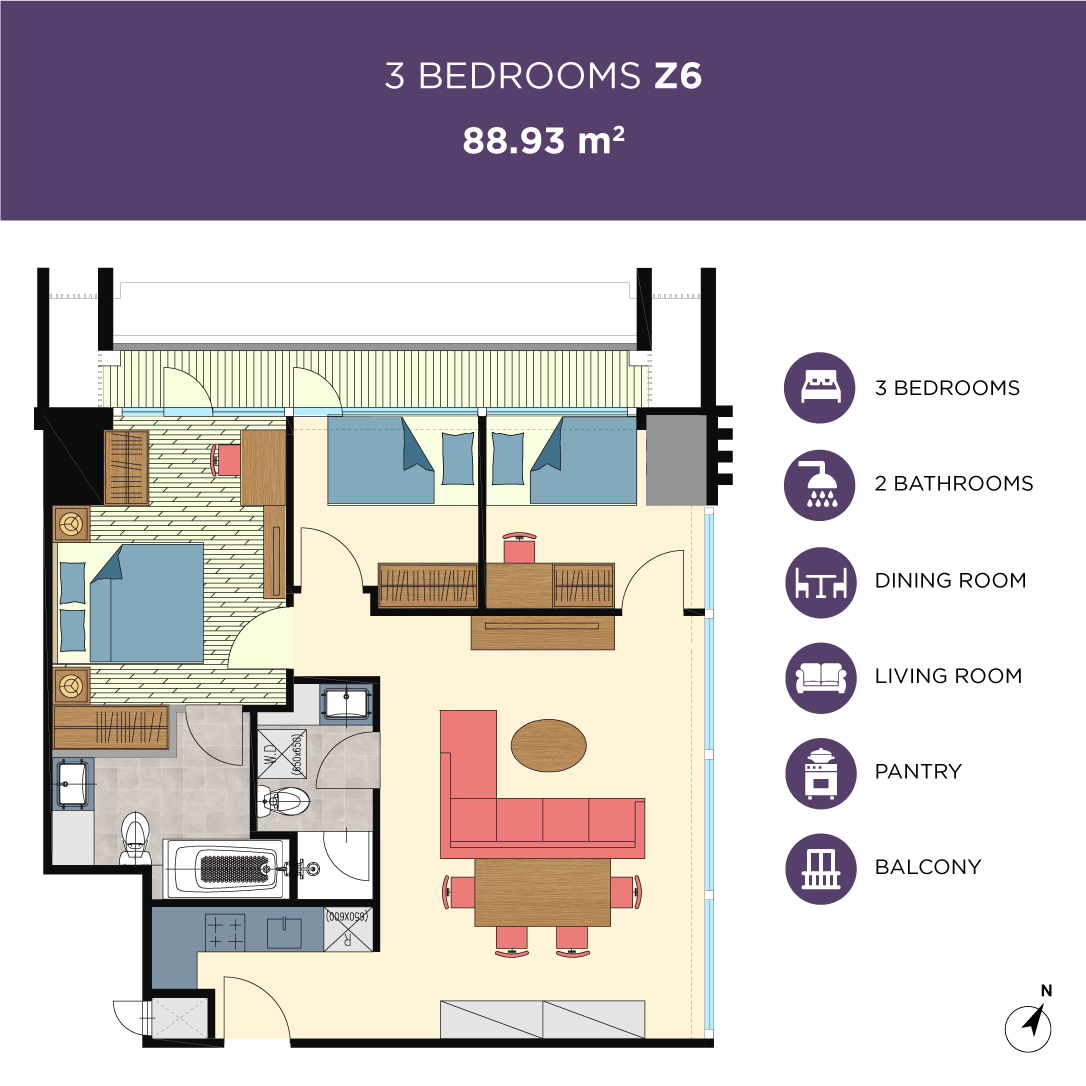 Glend-3bedrooms-type-Z6